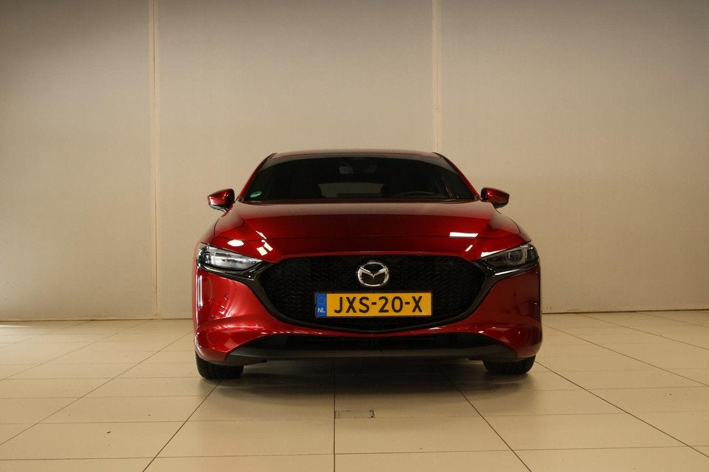 Mazda 3 2.0 e-SkyActiv-G M Hybrid 150 Exclusive-Line, Voorwielaandrijving, 1998 cc, Stof, Gebruikt