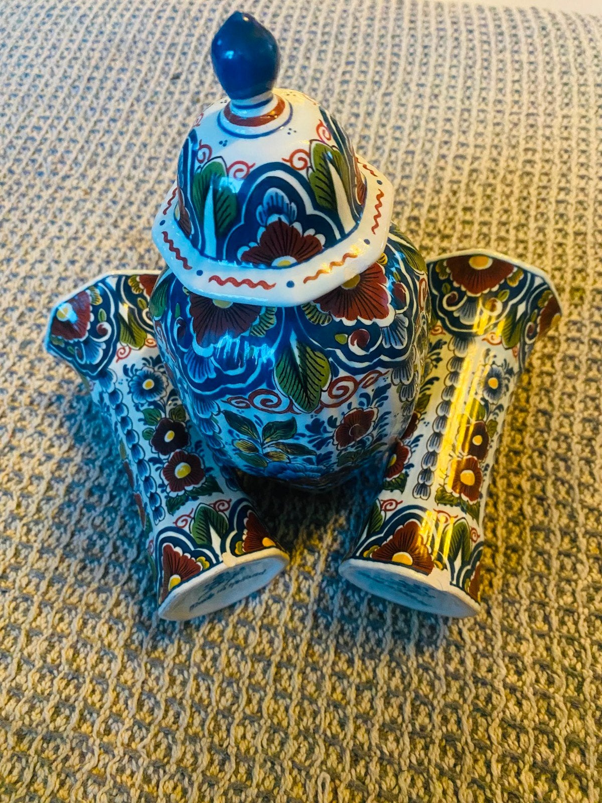Delfts aardewerk 3-delig – model 605/1 – Made in Holland, Antiek en Kunst, Antiek | Keramiek en Aardewerk, Ophalen of Verzenden