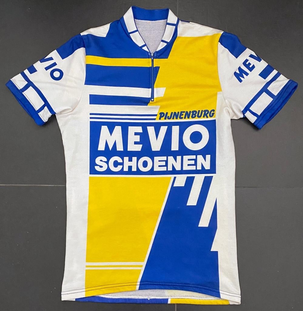 Wielertrui/wielershirt PIJNENBURG – MEVIO SCHOENEN, Ophalen of Verzenden, Overige typen