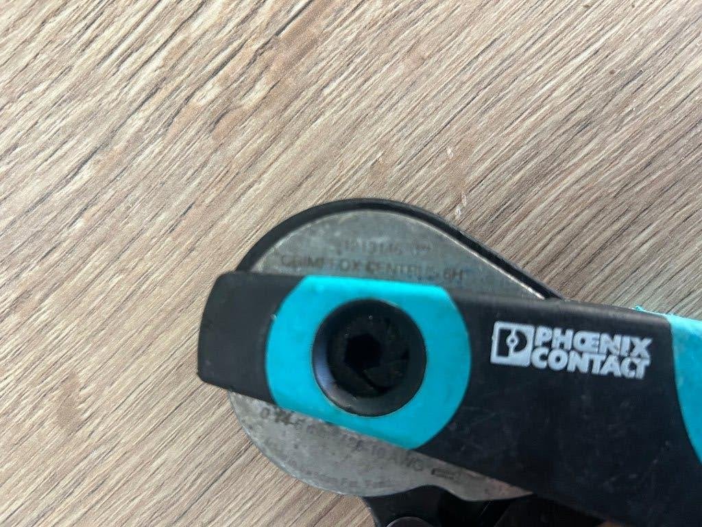 Krimptang aderhulzen 0,14-6mm, Ophalen of Verzenden, Zo goed als nieuw, Overige typen, Overige merken