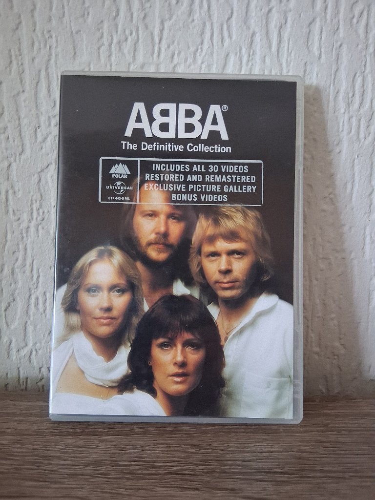 Dvd Abba The Definitive Collection, Alle leeftijden, Ophalen of Verzenden, Zo goed als nieuw, Muziek en Concerten