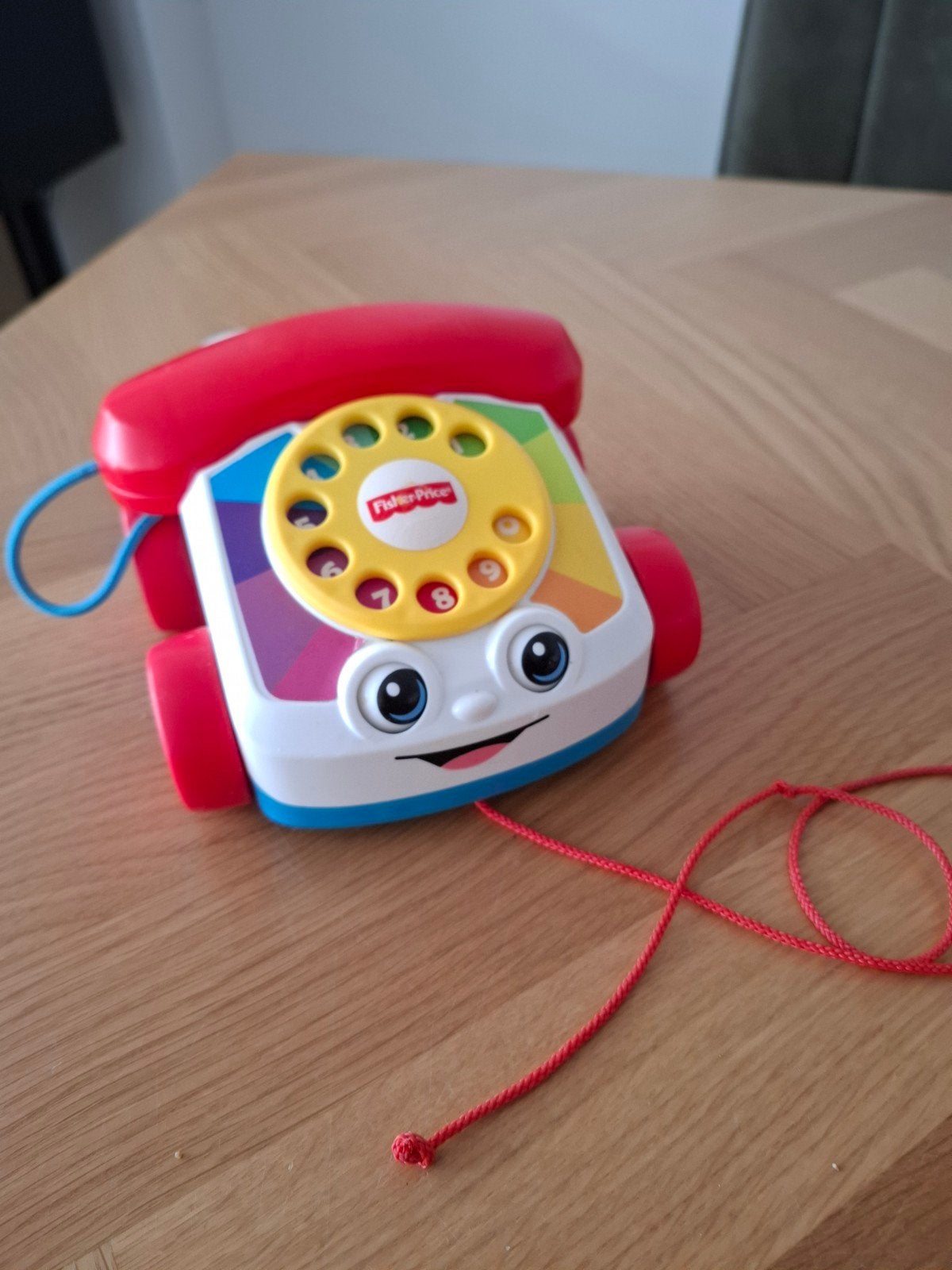 Fisher price telefoon, Ophalen, Gebruikt, Duw- of Trekspeelgoed