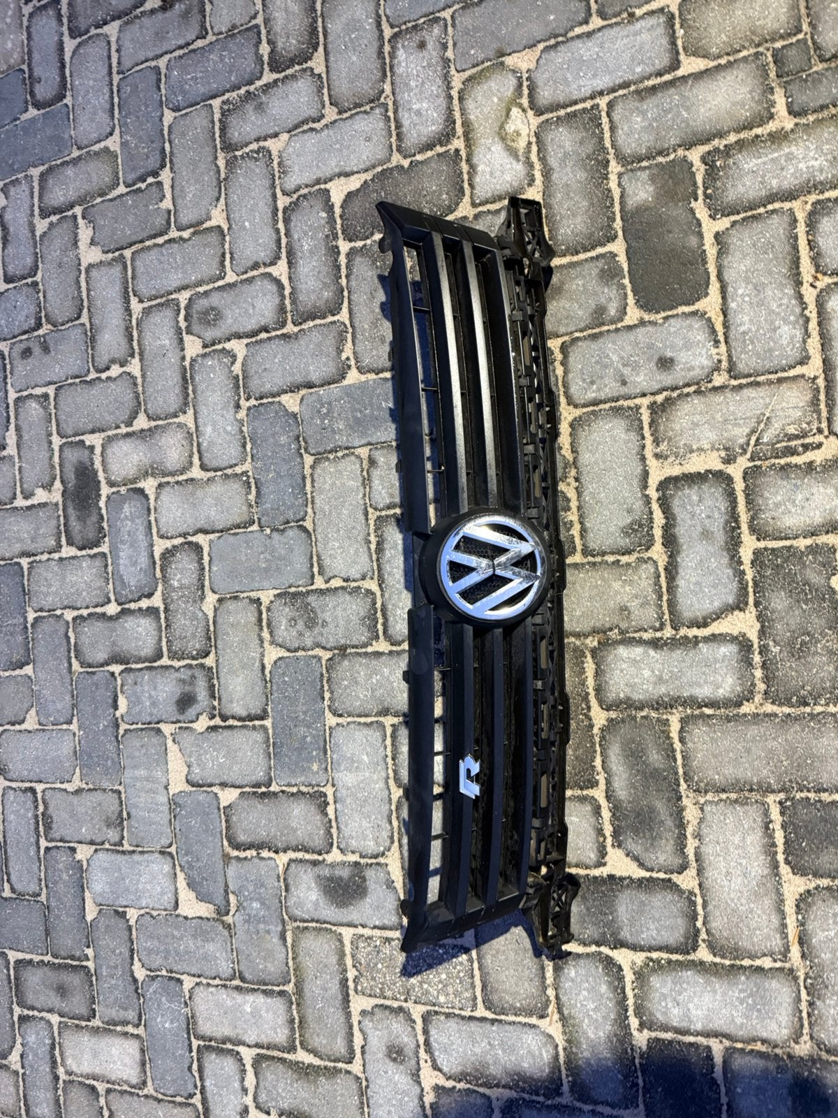 Volkswagen Caddy grille 2014 – R-Line / zwart, Ophalen of Verzenden, Voor, Volkswagen, Bumper