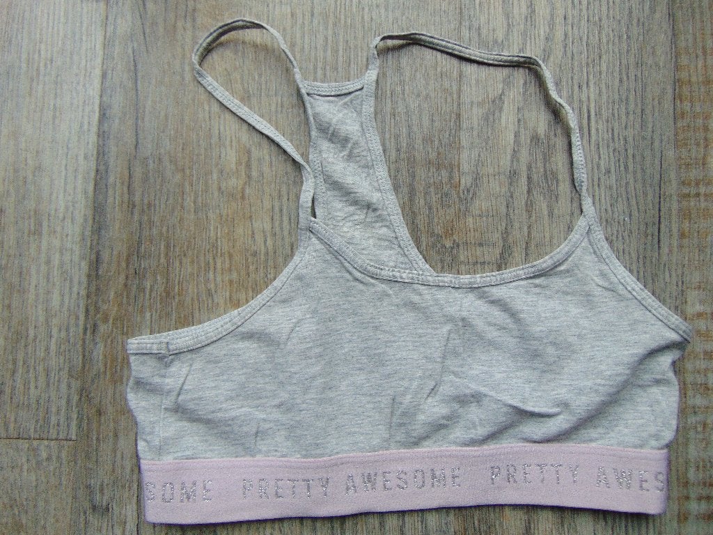 Topje grijs maat 134 C&A croptop, C&A, Meisje, Ophalen of Verzenden, Zo goed als nieuw