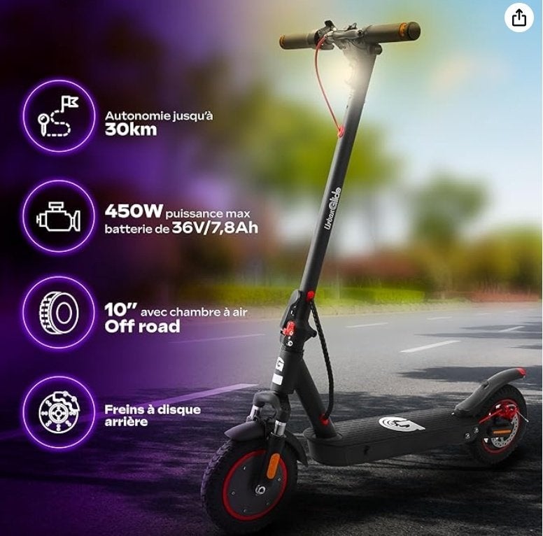Nieuwe E-Step Urban Glide 100MAX voordelig..., Fietsen en Brommers, Steps, Ophalen of Verzenden, Nieuw, Elektrische step (E-scooter)