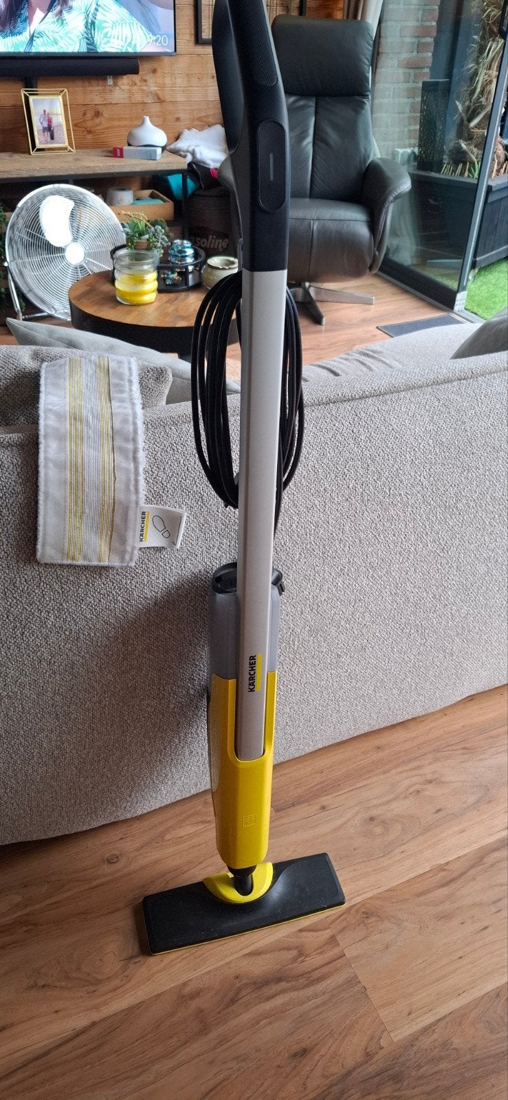 Kärcher KST 2 Upright Stoomreiniger, Witgoed en Apparatuur, Ophalen, Kärcher, Geschikt voor harde vloeren, Reservoir