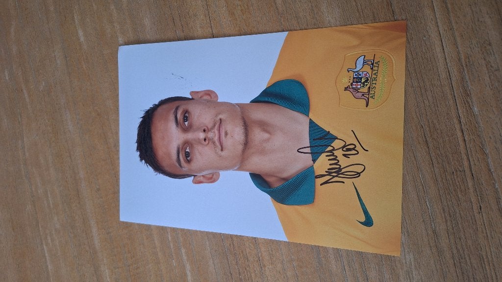 Foto 20x30cm met handtekening; Trent Sainsbury # PEC Zwolle, Ophalen of Verzenden, Nieuw, Overige binnenlandse clubs, Overige typen