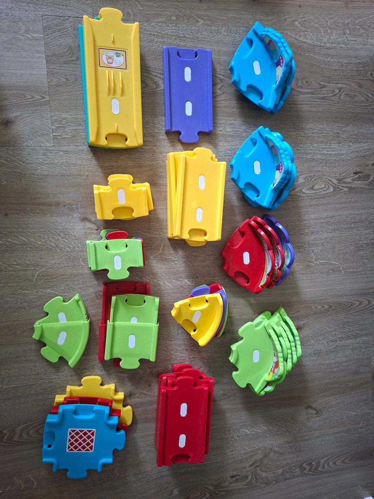 VTech Toet Toet Auto's Wegdelen - 46 Stuks, Ophalen of Verzenden, Gebruikt, Jongen of Meisje