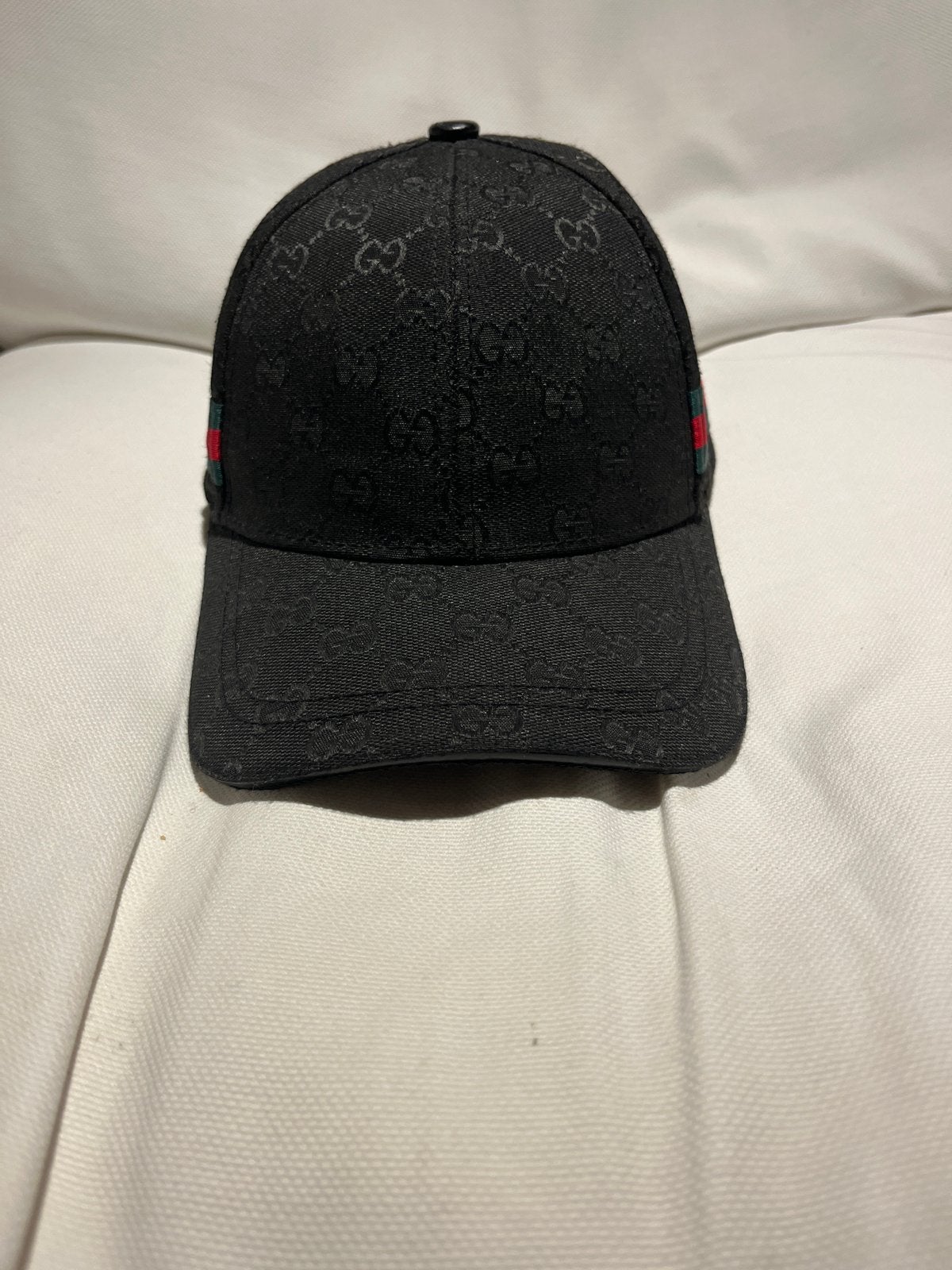 Gucci pet zwart, Kleding | Dames, Ophalen of Verzenden, Zo goed als nieuw, One size fits all, Pet