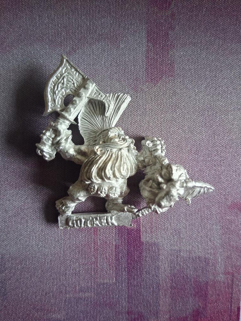 Dwarf trollslayer Gotrek Gurnisson, Ophalen of Verzenden, Zo goed als nieuw, Warhammer, Figuurtje(s)