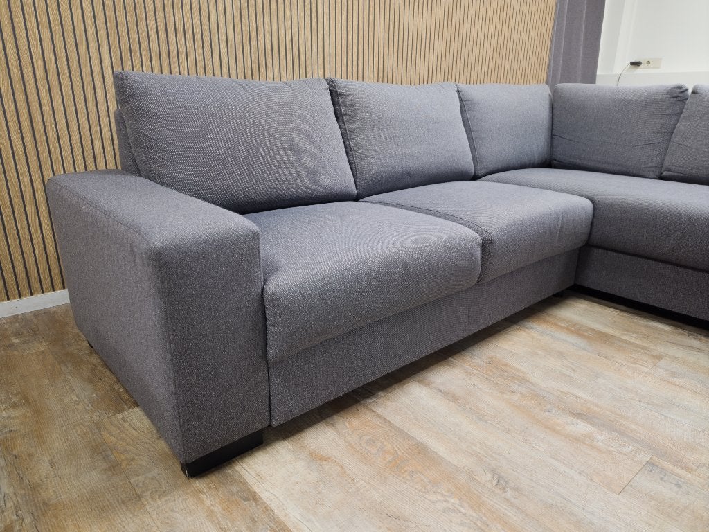 Zeer Mooi Grijs Hoekbank, Info@banxtel.nl, Gebruikt, Hoekbank, Hoekbank