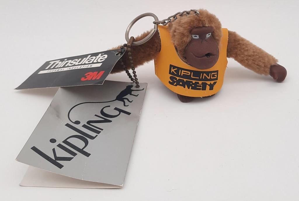 Kipling bruin Aapje Vince met Kipling Safety hesje NIEUW!, Ophalen of Verzenden, Nieuw