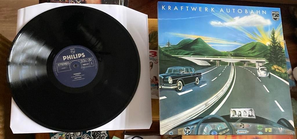 Kraftwerk vinyl autobahn, Ophalen of Verzenden, Zo goed als nieuw, 12 inch