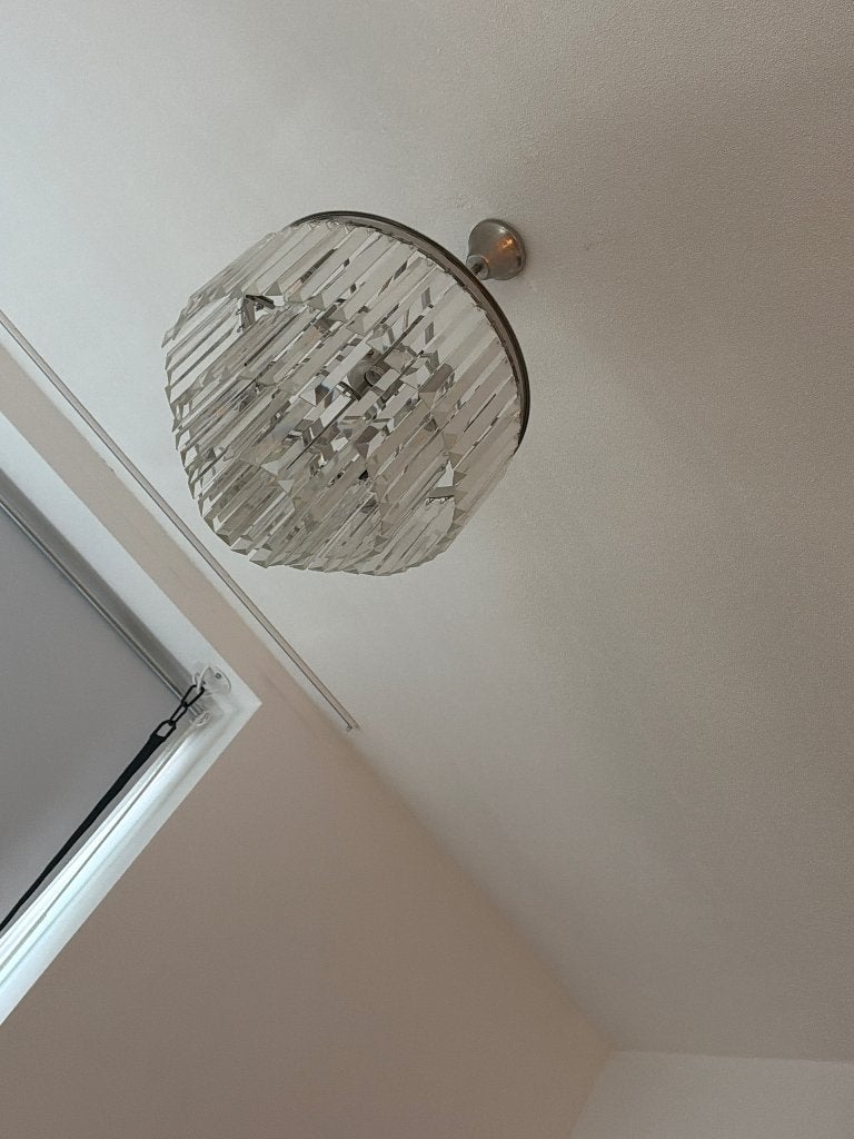 Hanglamp kristal, Ophalen, Zo goed als nieuw, Glas, Richmond Eric Kuster