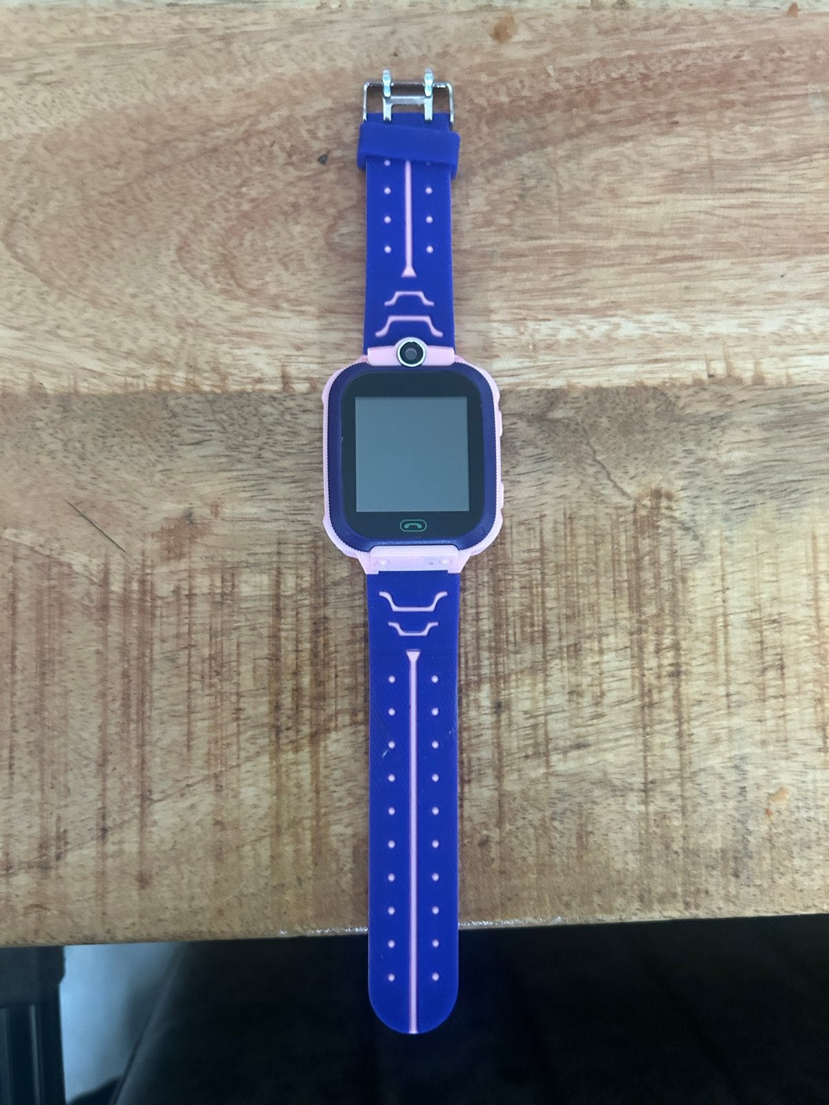 Nieuwe GPS Horloge met Oplaadkabel, Ophalen, GPS, Nieuw, Blauw