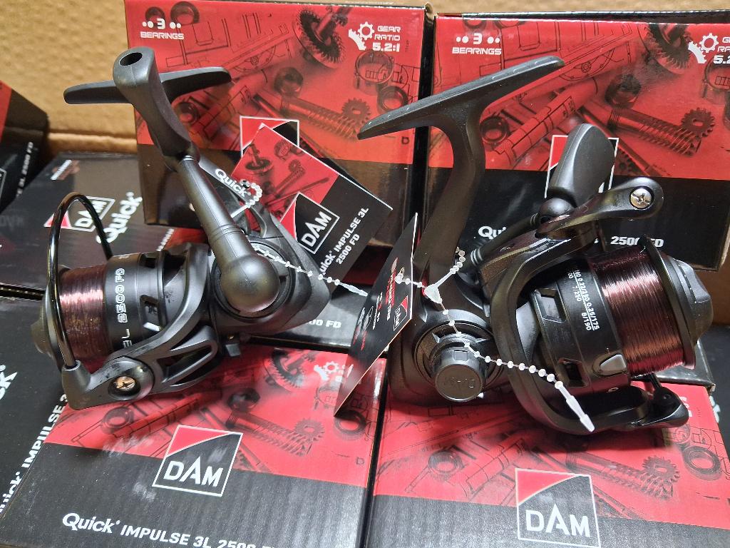 DAM Quick Impulse 3L 2500FD molens (met nylon) Nieuw!