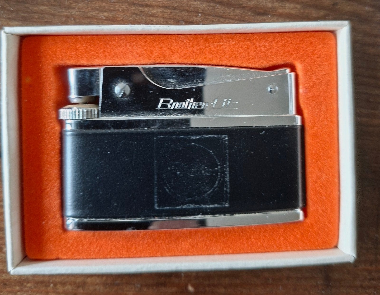 Vintage Brother Lite Camera Aansteker – In Doos, Ophalen, Gebruikt, Aansteker