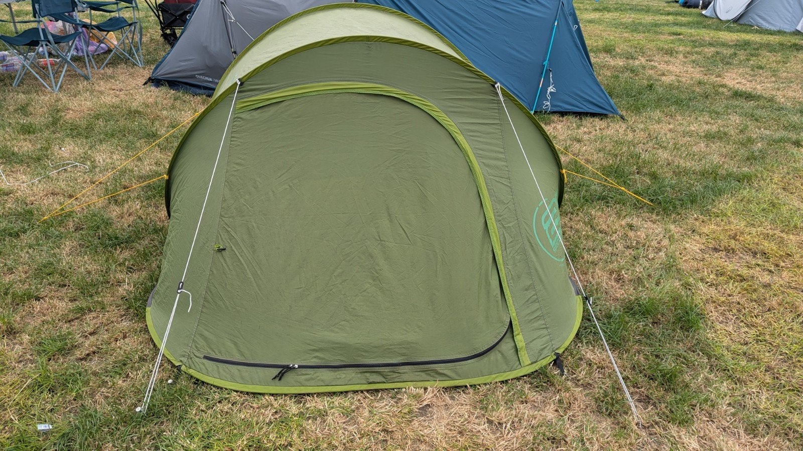 Quechua 2 Seconds pop-up tent 2 persoons, Ophalen, Zo goed als nieuw, Tot en met 2