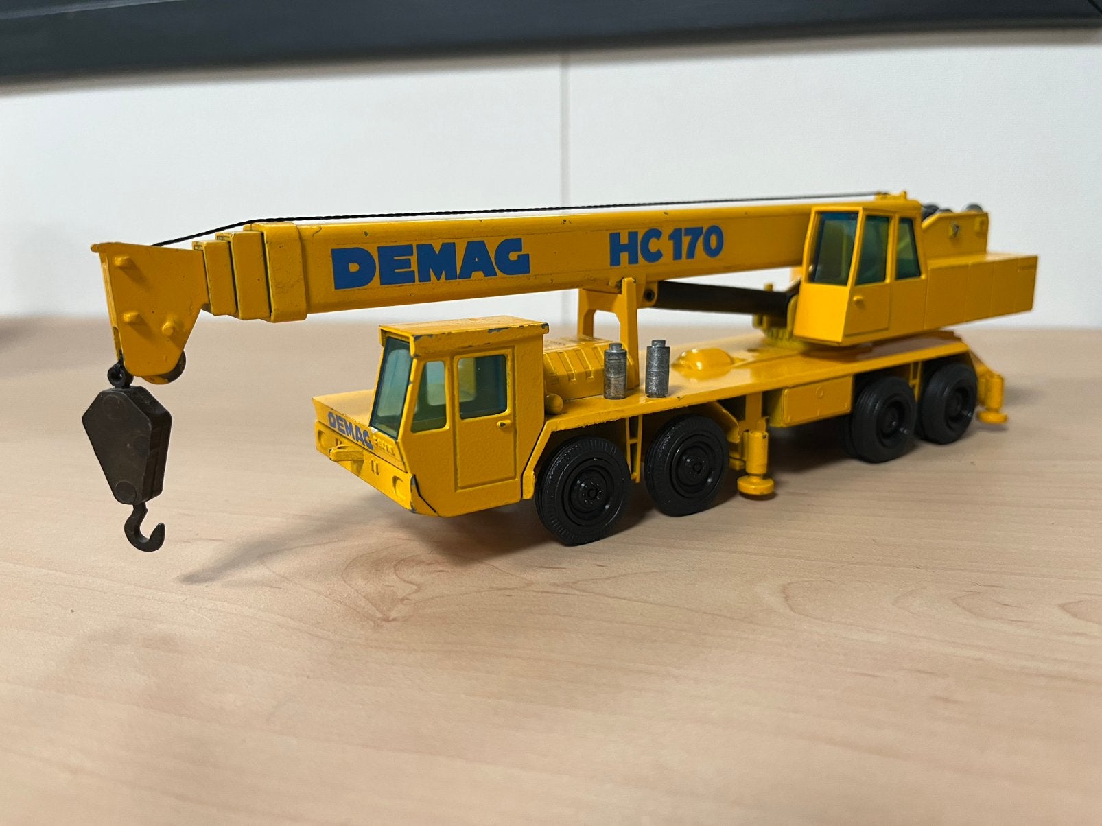 Nzg kraan Demag, Hobby en Vrije tijd, Ophalen of Verzenden, Zo goed als nieuw, Hijskraan, Tractor of Landbouw, NZG