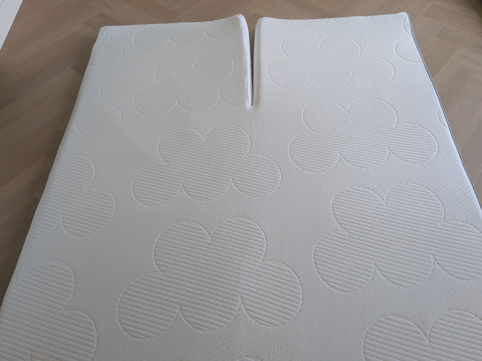cloudpillow split topper 180*200, Ophalen, Zo goed als nieuw, Tweepersoons, 180 cm