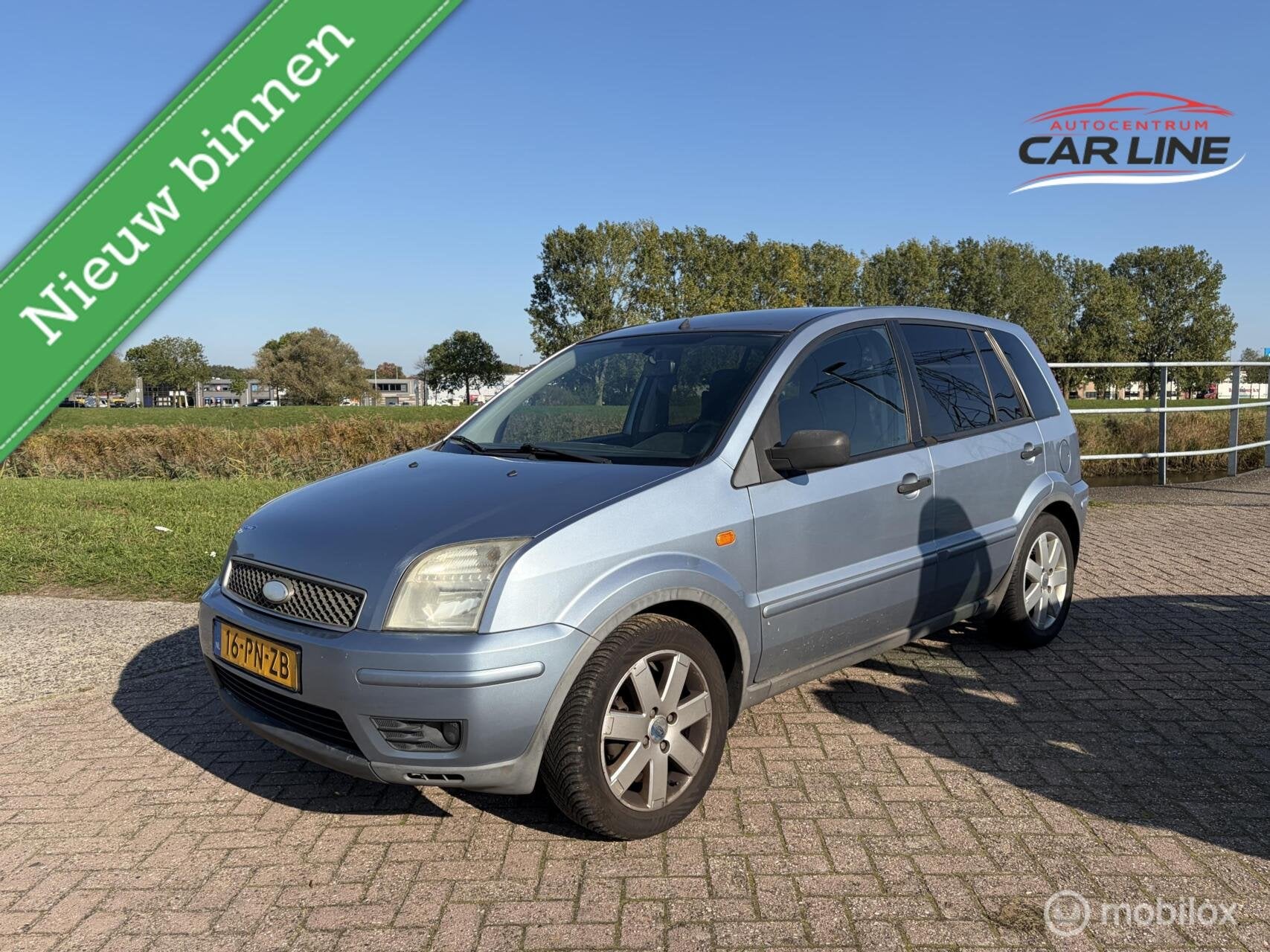 Ford Fusion 1.6-16V Futura|NAP|AIRCO|APK2027|, Auto's, Voorwielaandrijving, 1596 cc, Origineel Nederlands, Bedrijf