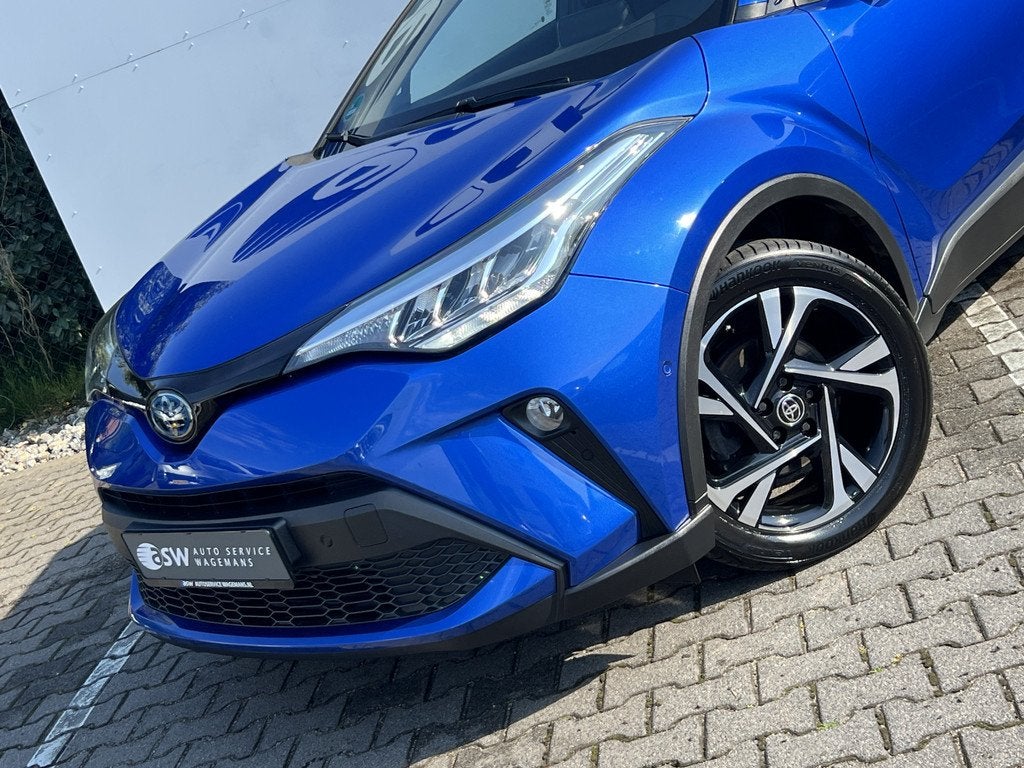 Toyota C-HR 2.0 Hybrid Team D | ACC | CarPlay | Camera | Key, Stof, Gebruikt, 4 cilinders, Blauw