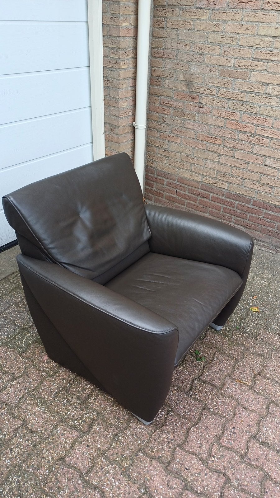 Fauteuil Jori, Ophalen, Zo goed als nieuw, 50 tot 75 cm, Leer