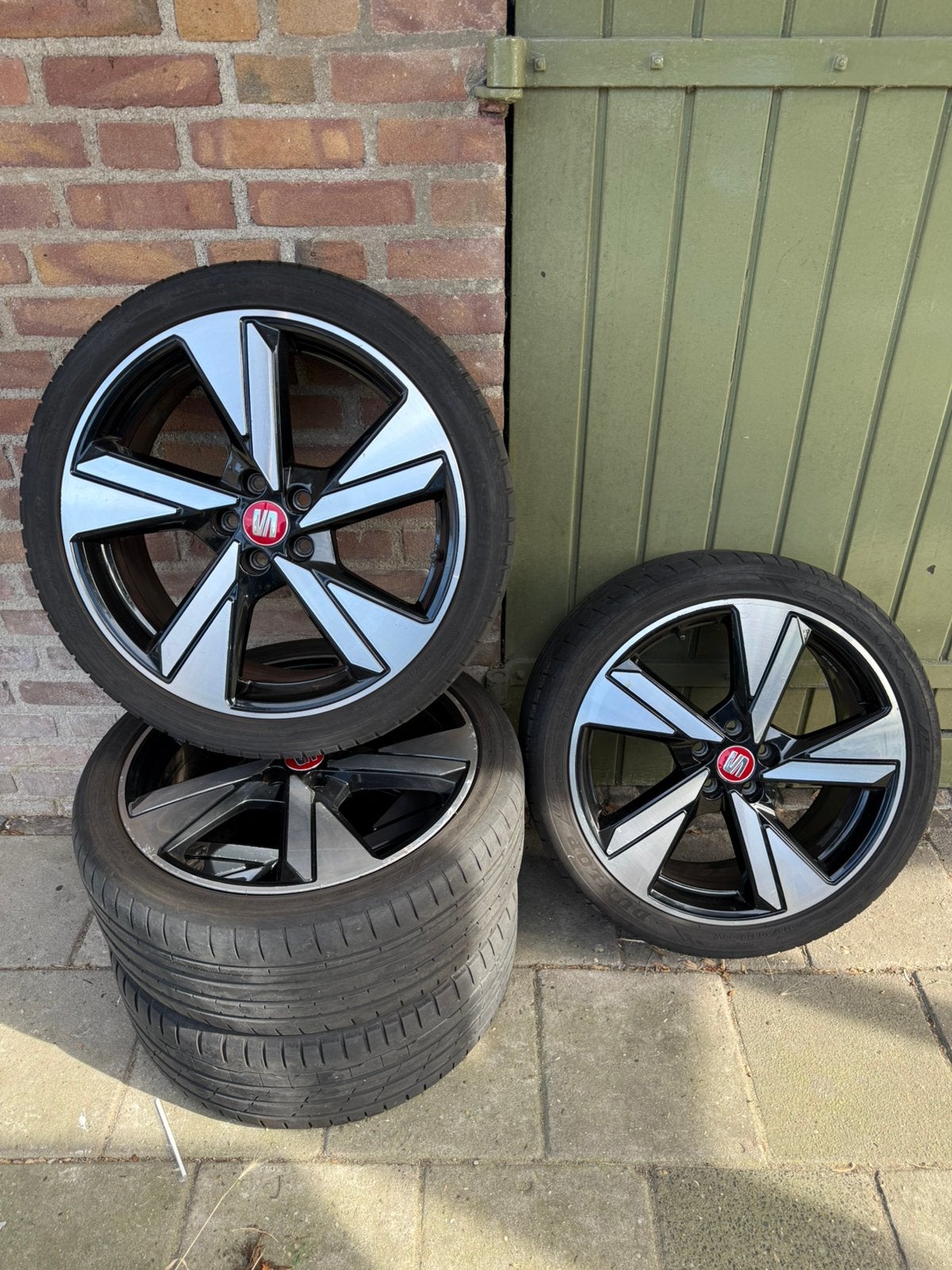 Originele Seat Ibiza FR 18 inch velgen met zomerbanden, Auto-onderdelen, Banden en Velgen, Banden en Velgen, Zomerbanden, 18 inch