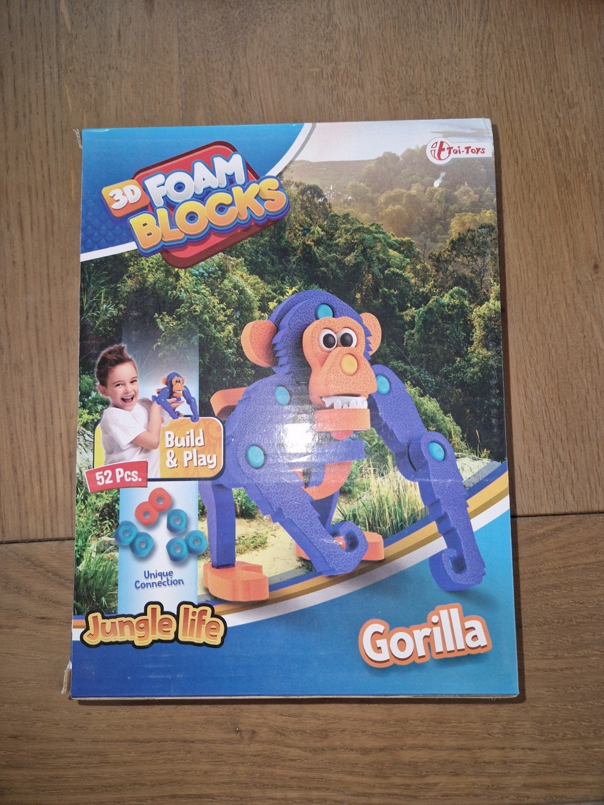 3d foam blocks puzzel nieuw in de doos, Ophalen of Verzenden, Meer dan 50 stukjes, Nieuw, 6 jaar of ouder
