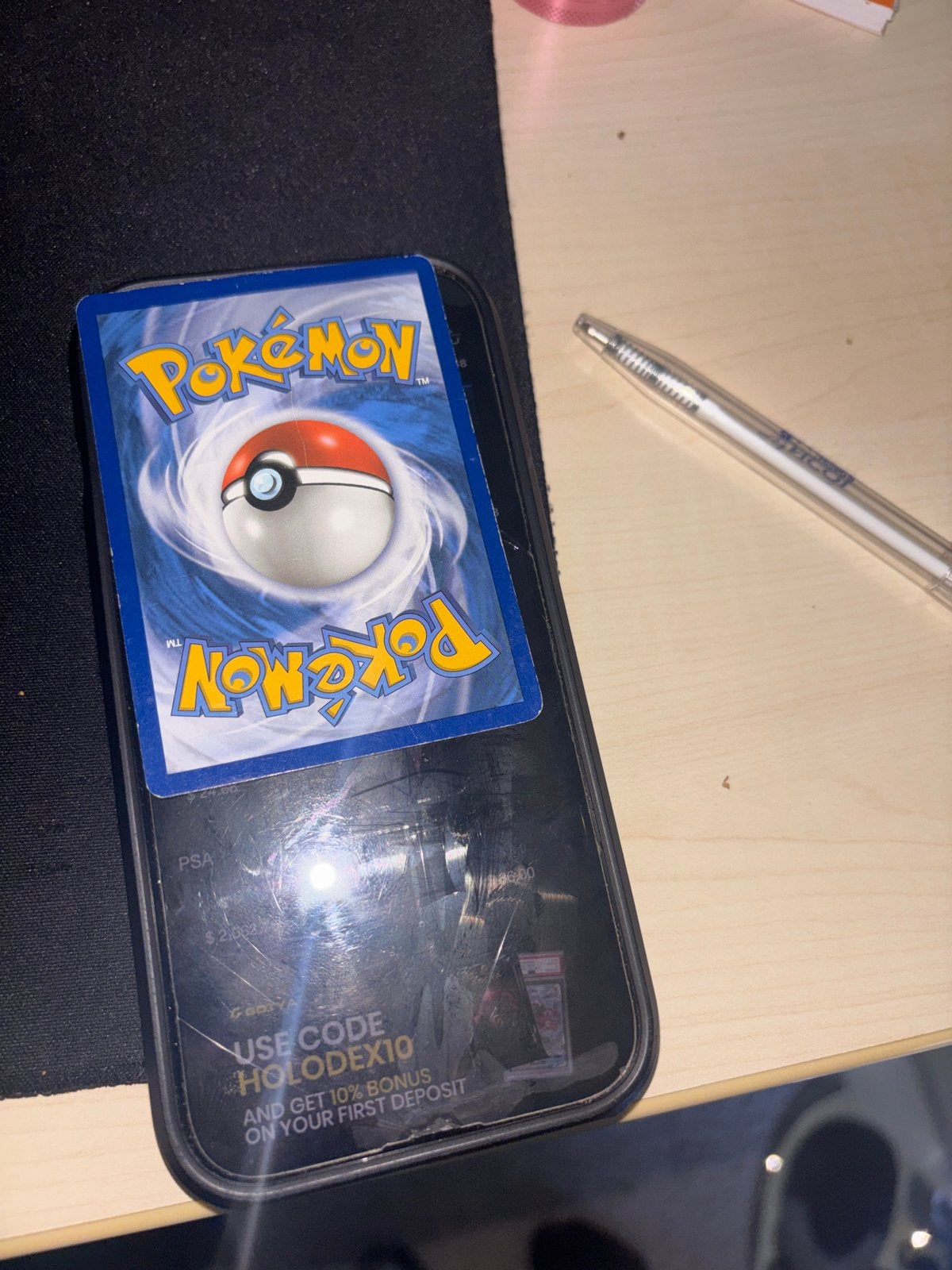 Celebi Pokémon kaart - Goede staat, Ophalen of Verzenden, Zo goed als nieuw, Losse kaart, Foil