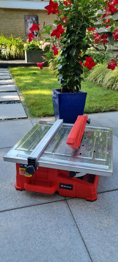 Tegelzaag Einhell TC - TC 800, Gebruikt, Keramiek, Ophalen of Verzenden, 20 tot 40 cm