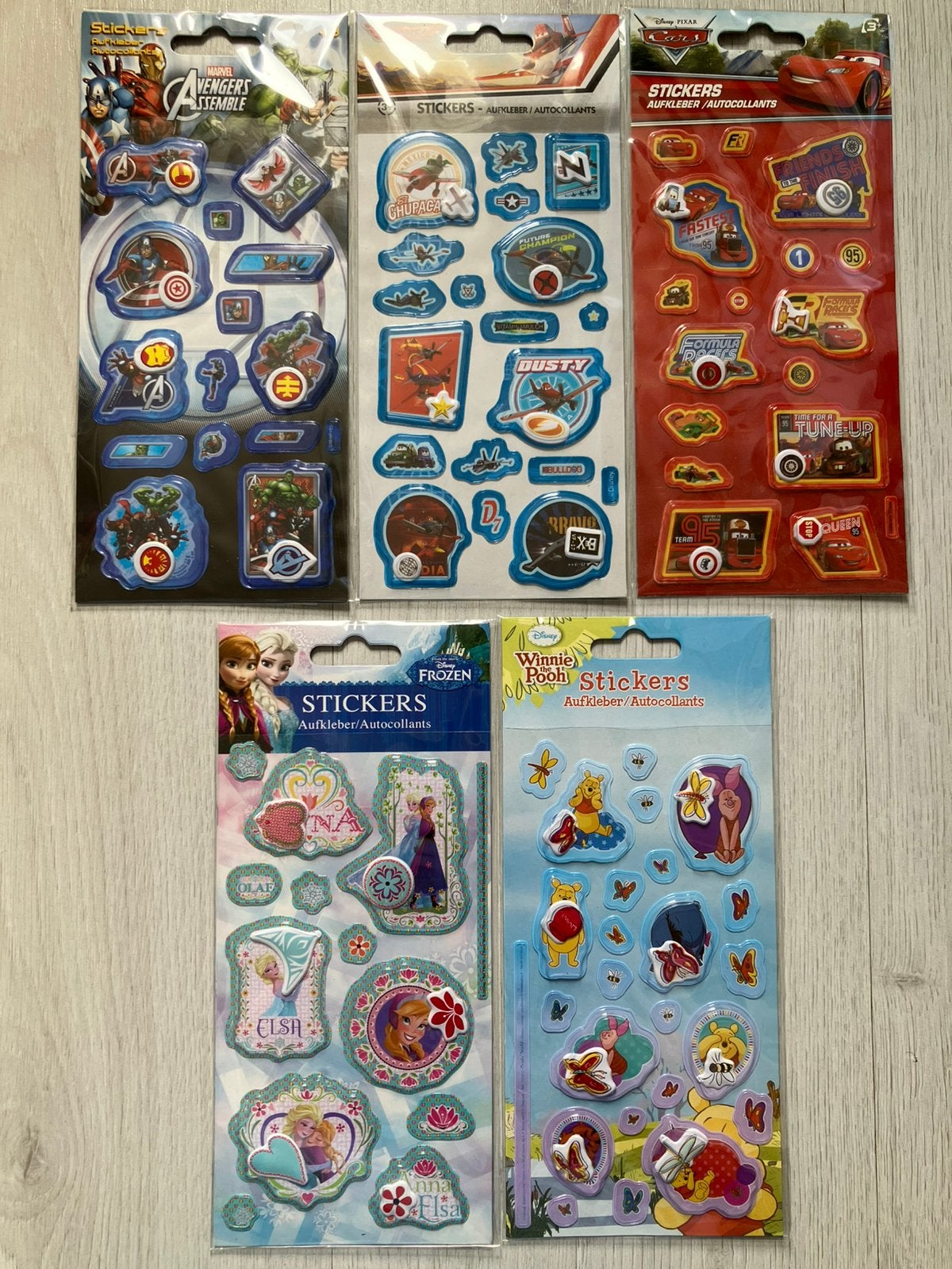 Disney stickervellen NIEUW, Ophalen of Verzenden, Nieuw