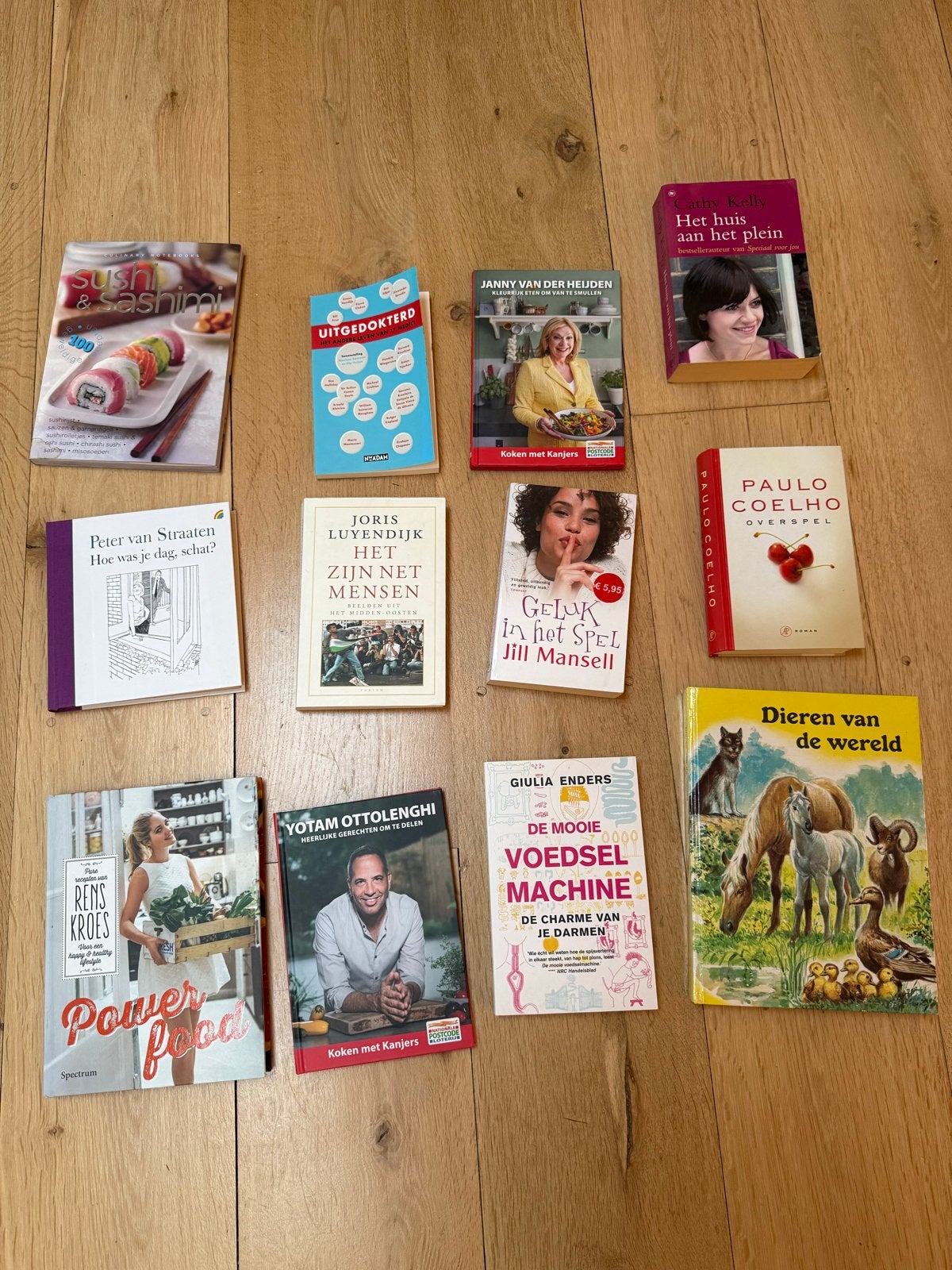 Verschillende boeken met oa kookboeken en leesboeken, Ophalen, Zo goed als nieuw, Overige gebieden, Overige typen
