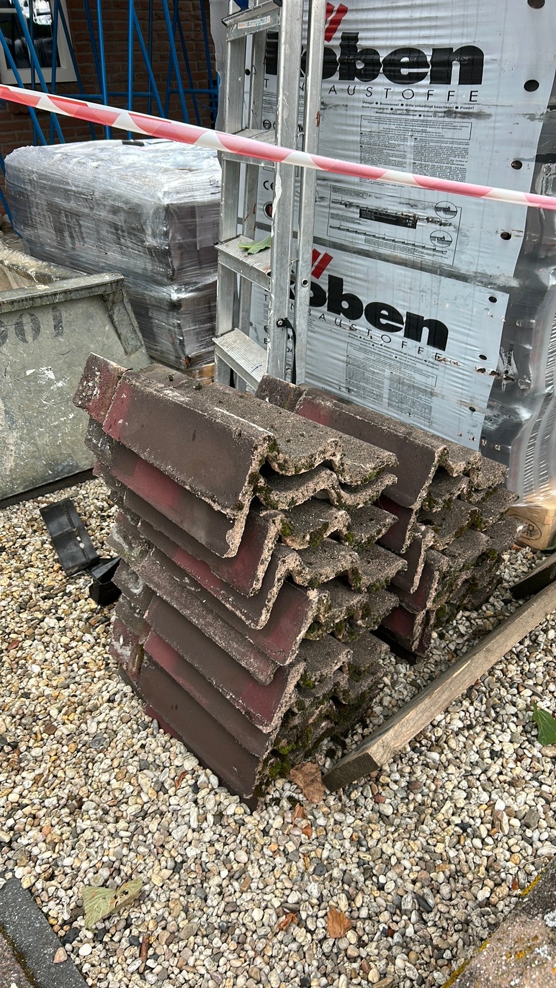 Beton sneldekkers gevelpannnen /nokvorsten, Doe-het-zelf en Verbouw, Dakpannen en Dakbedekking, Steen of Klei, Ophalen of Verzenden