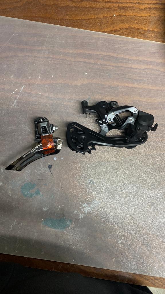 Shimano GRX voor en achterderailleur.Nieuw, Ophalen of Verzenden, Nieuw, Overige typen