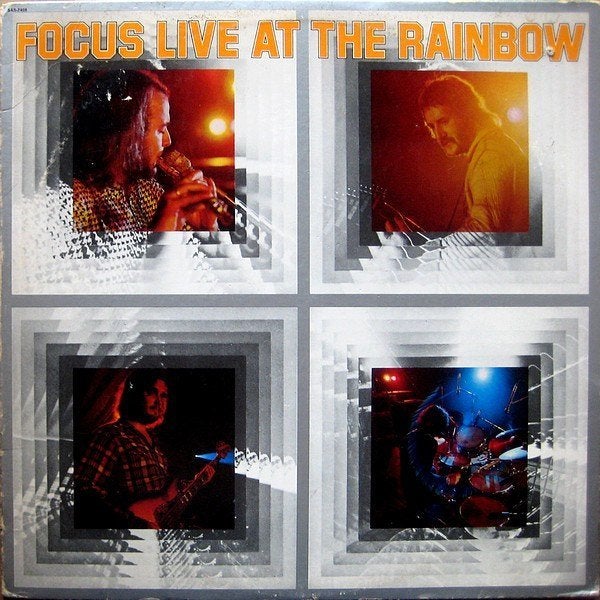 USA LP FOCUS Live at the Rainbow 1973 vinyl JAN AKKERMAN, Cd's en Dvd's, Vinyl | Rock, LP, Verzenden, Zo goed als nieuw, 12 inch