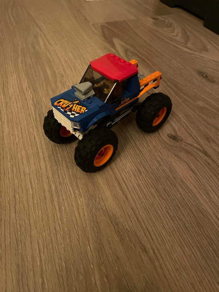 Lego Monster Truck 60180, Ophalen, Zo goed als nieuw, Complete set, Lego