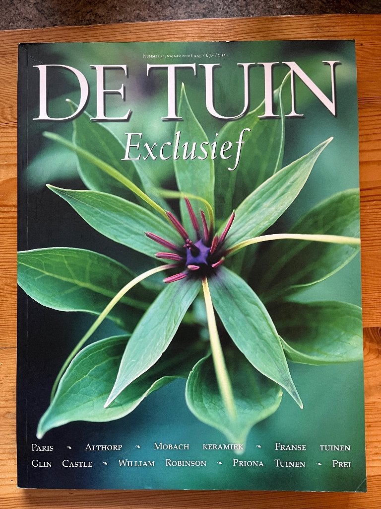 De tuin Exclusief – tijdschrift – nr 41 - najaar 2010, Boeken, Ophalen, Zo goed als nieuw, Glossy