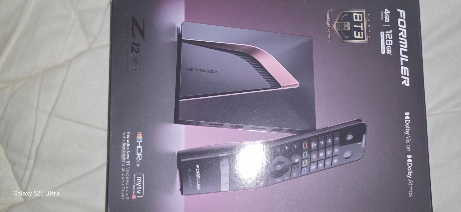 Formuler Z12 Ultra SE 4K Mediaspeler met Dolby Atmos, Verzenden, Zo goed als nieuw, HDMI, Minder dan 500 GB