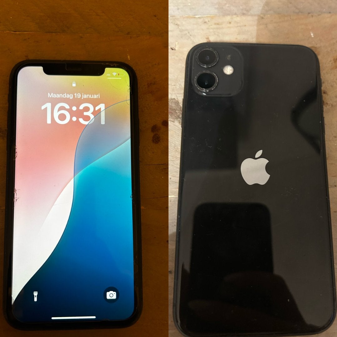 iphone 11, Zwart, Zo goed als nieuw, 64 GB, IPhone 11