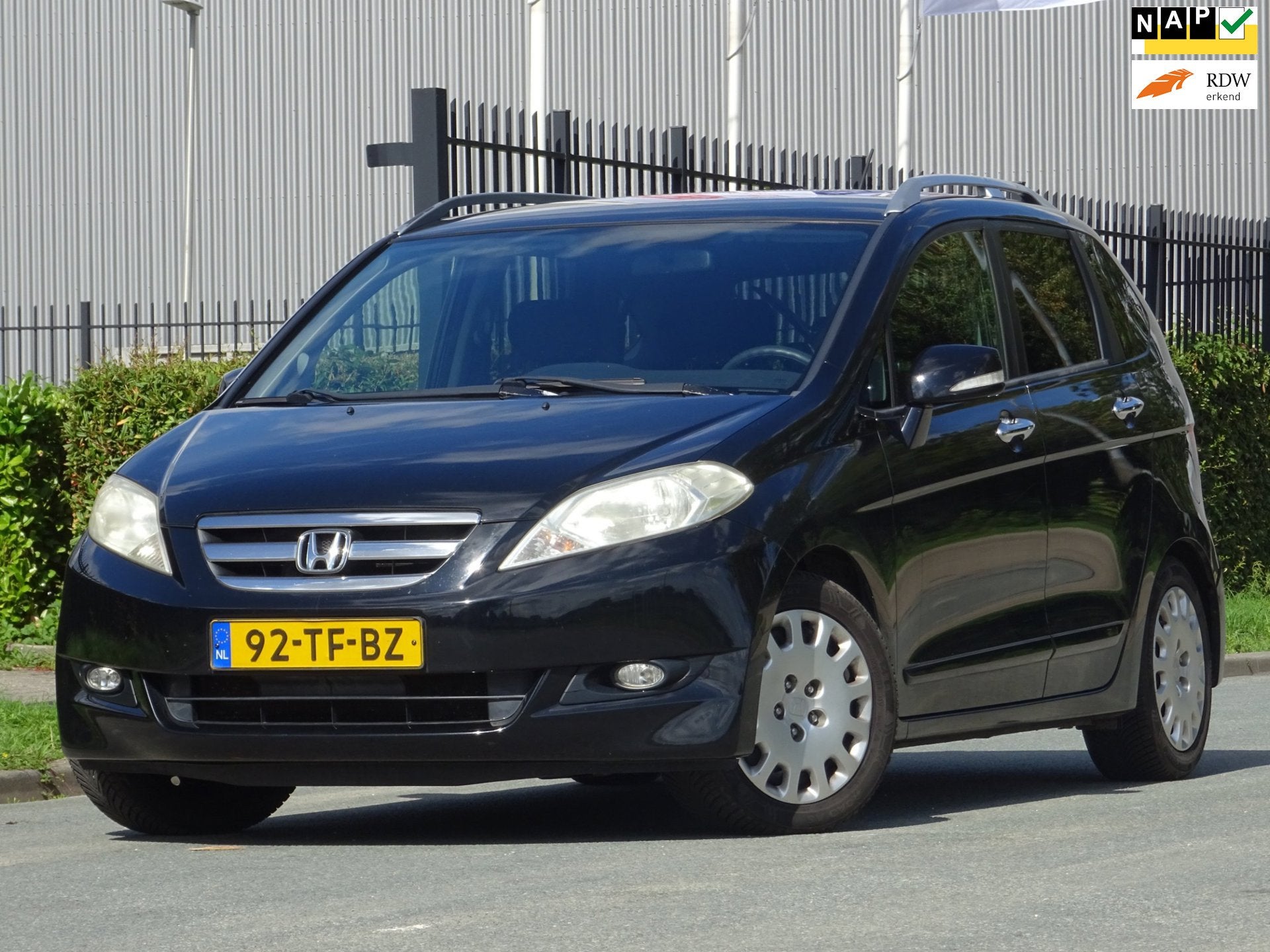 Honda FR-V 2.0i Lifestyle 6-PERSOONS NAP/CLIMA/CRUISE/PDC, Auto's, Honda, Voorwielaandrijving, Gebruikt, 4 cilinders, Zwart