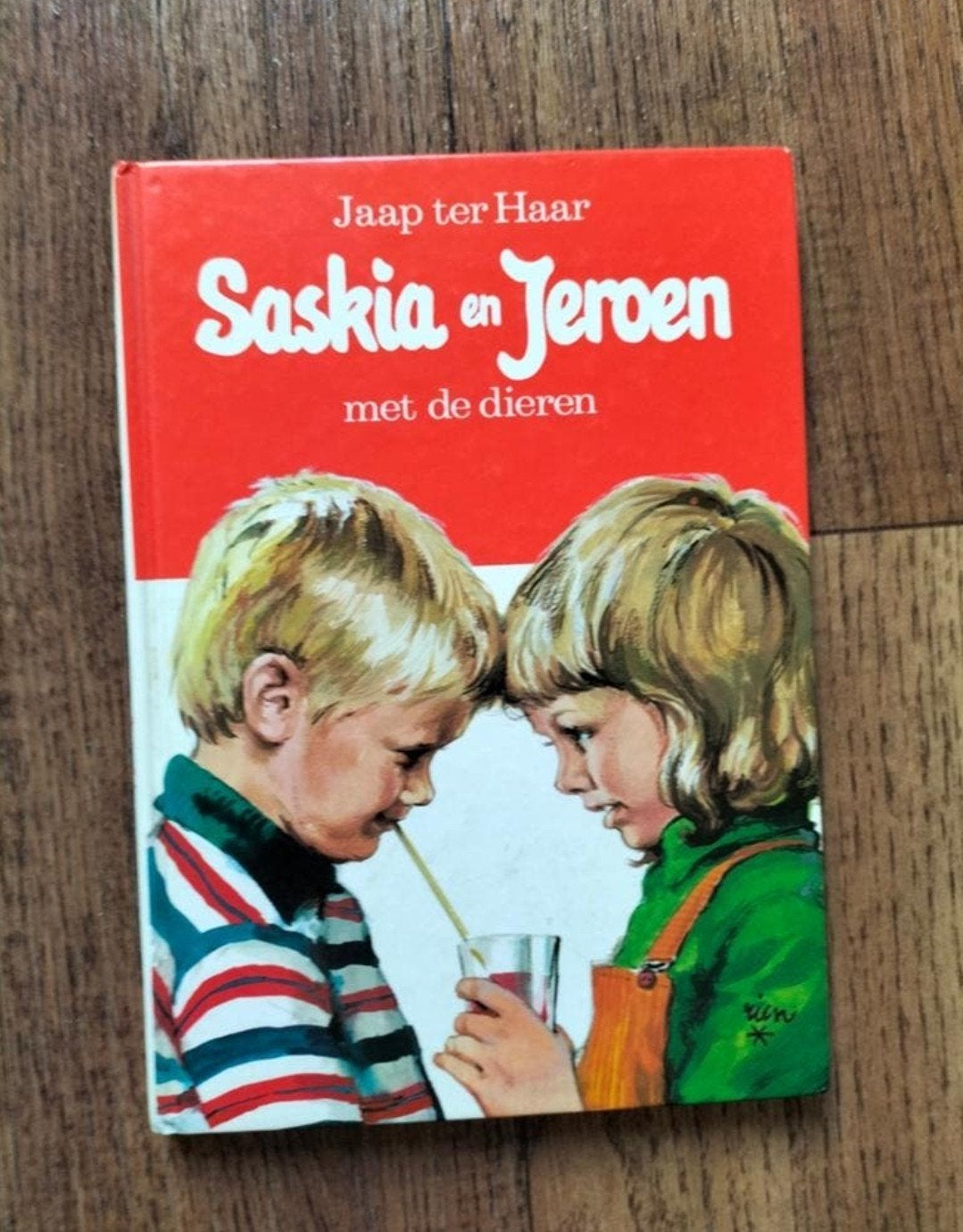 Saskia en Jeroen met de dieren - Jaap ter Haar, Ophalen of Verzenden, Gelezen