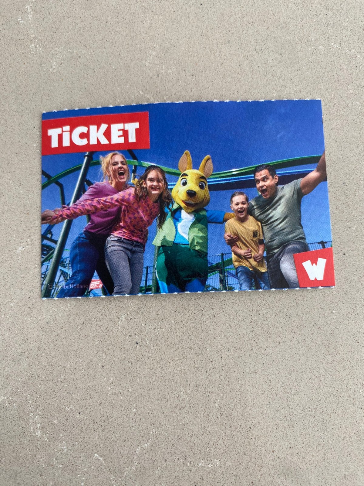 Walibi Holland Ticket – Geldig t/m 21 oktober 2026, Eén persoon, Ticket of Toegangskaart