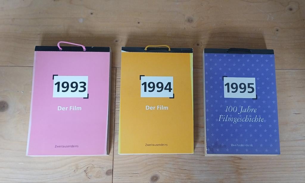 Vintage film scheurkalender 3 stuks compleet, Verzamelen, Ophalen of Verzenden, Gebruikt, Overige typen