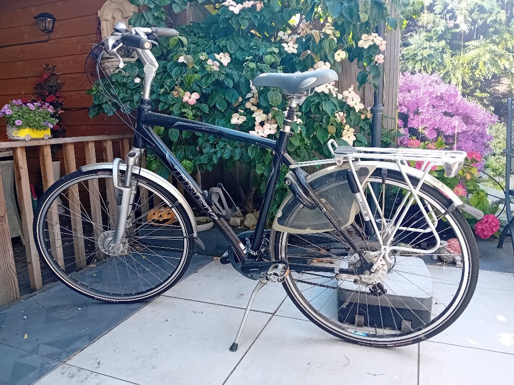 Trek Navigator T400 herenfiets, Fietsen en Brommers, Gebruikt, Versnellingen, Schijfrem, 53 tot 57 cm