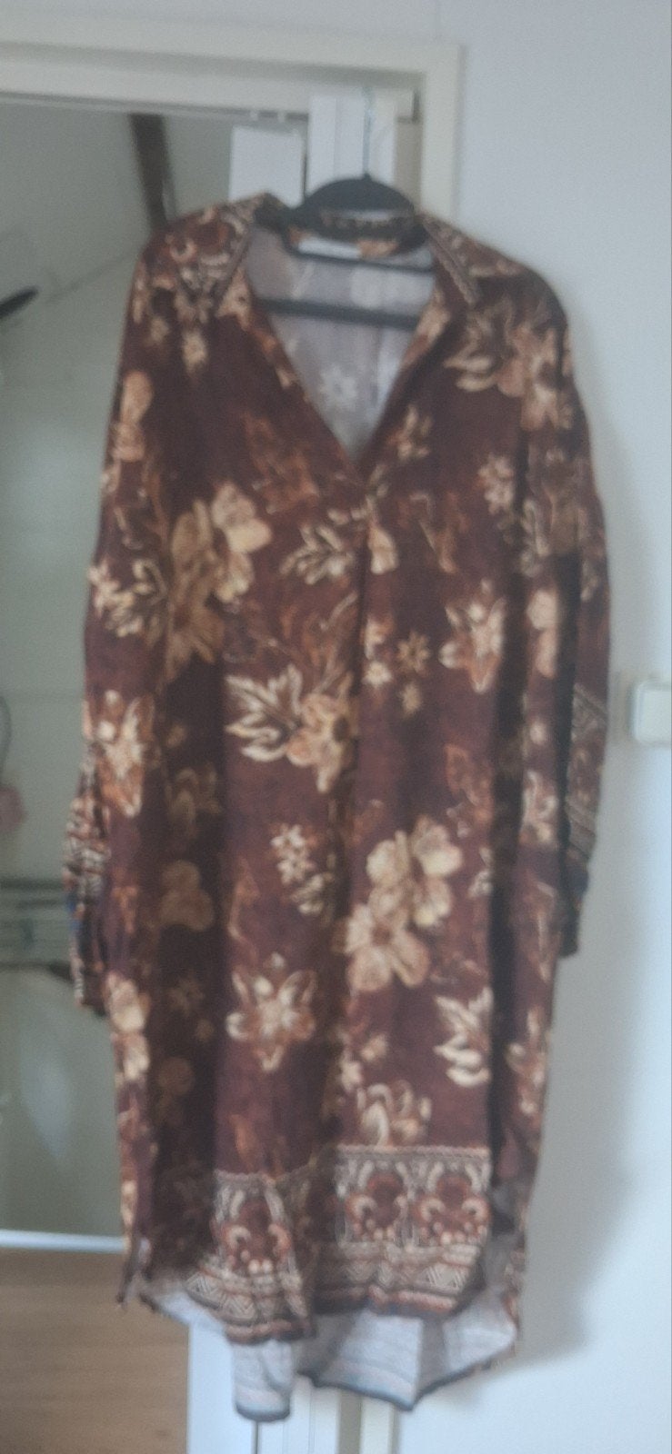 nieuwe jurk/Tuniek, Kleding | Dames, Grote Maten, Bruin, Jurk, Nieuw, Ophalen of Verzenden