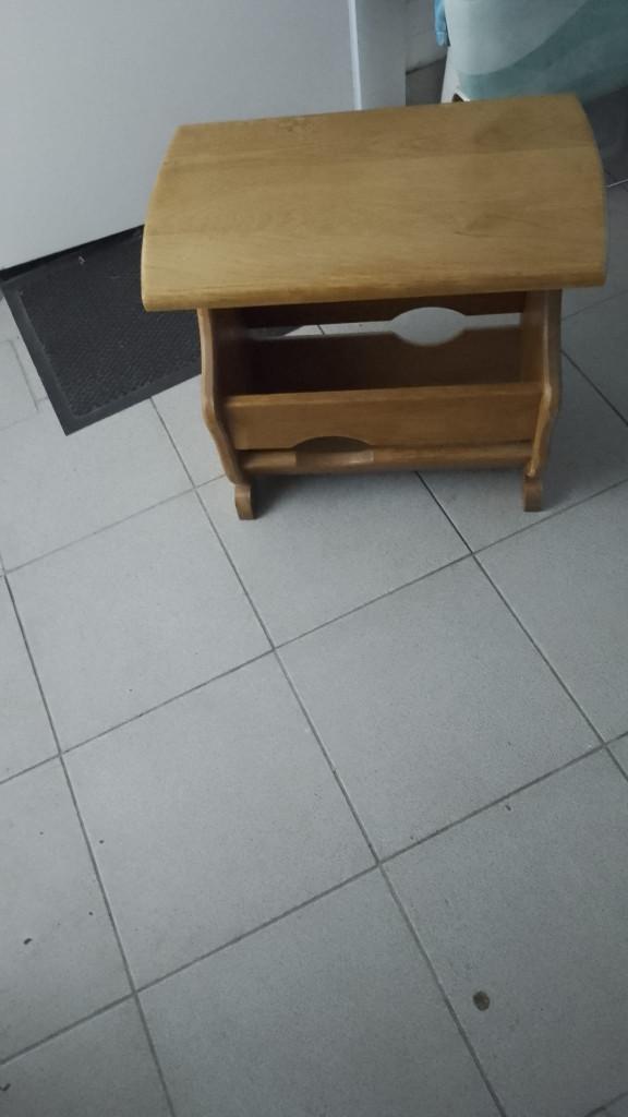 lectuurbak, Ophalen, Gebruikt