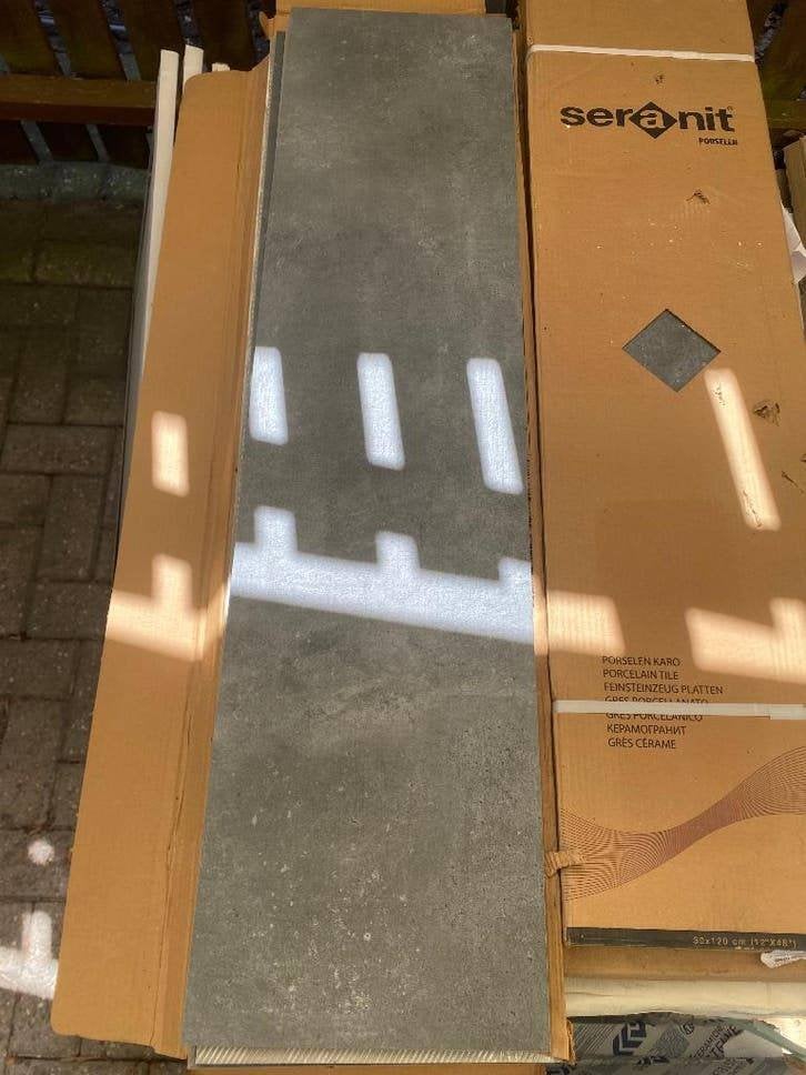 Tegels - 11.4 m2 -VT wonen - 30 x 120 cm - Nieuwpr: 880 euro, Ophalen, Nieuw, Douche