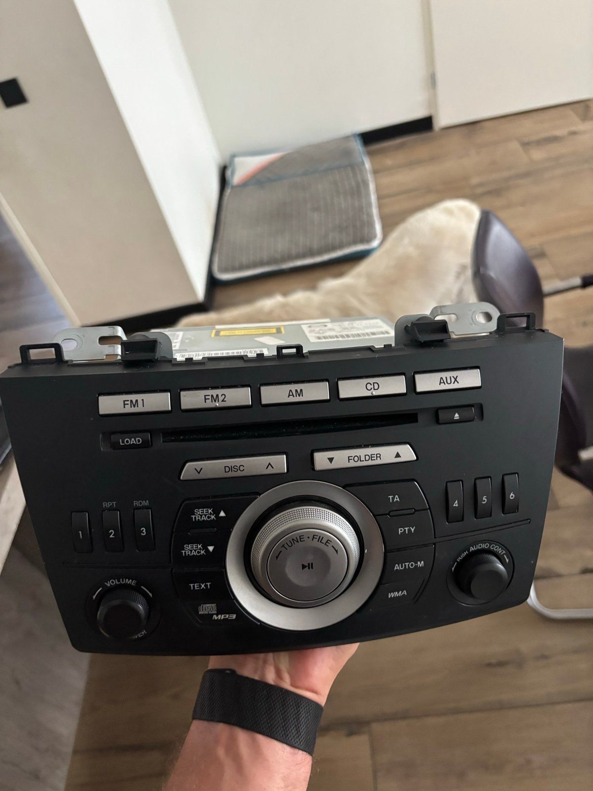 Mazda 3 2010 Autoradio Unit - Origineel afhaal Aalsmeer, Ophalen of Verzenden, Gebruikt