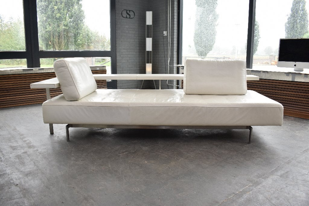 Nieuwstaat Rolf Benz Senator design bank- chaise lounge, Tweepersoons, 75 tot 100 cm, Ophalen of Verzenden, Zo goed als nieuw